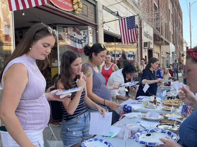 First Fridays features street karaoke